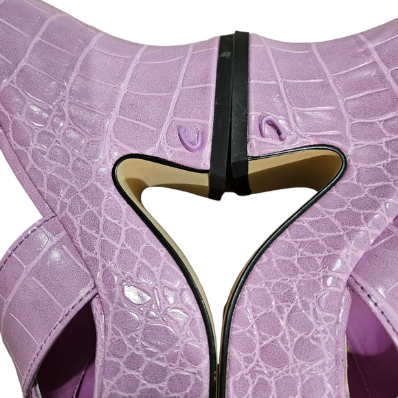 Circus by Sam Edelman Lavender Chunky Heel Platform Sandal Sz.5.5 NWOB - Picture 8 of 8